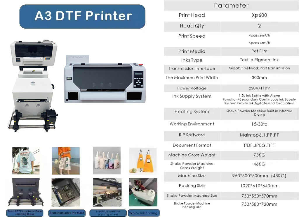 A3-DTF Printer